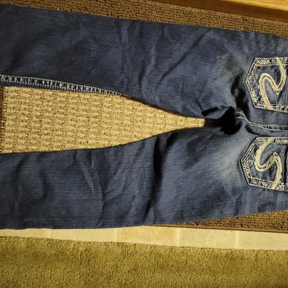 Silver Capris Tuesday Low Rise Size 30 - Picture 6 of 6